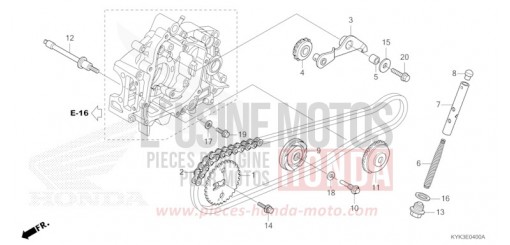 CAM CHAIN/TENSIONER CRF110FD de 2013